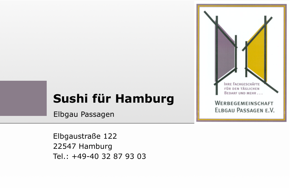Sushi für Hamburg